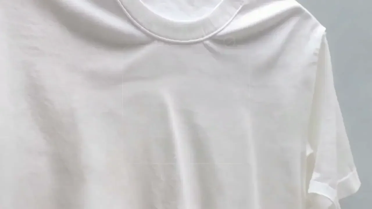 White fabric folds shown in close-up in the FibreTrace product explainer.